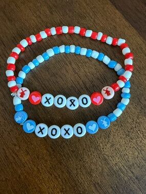 Dutch Brothers Coffee 2 piece Valentine’s Day Bracelet Set